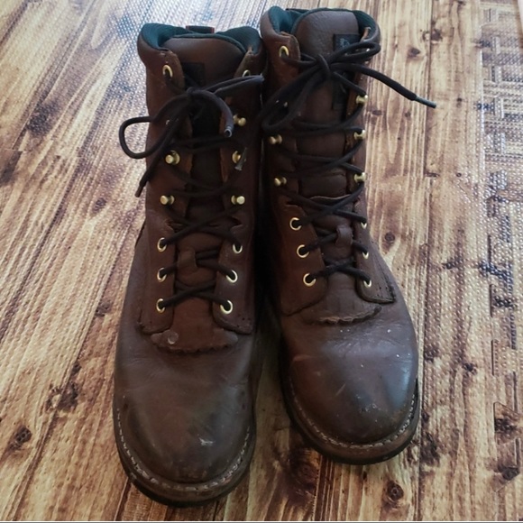 Georgia Boot Women’s Lacer Leather Work Boot - Picture 1 of 9